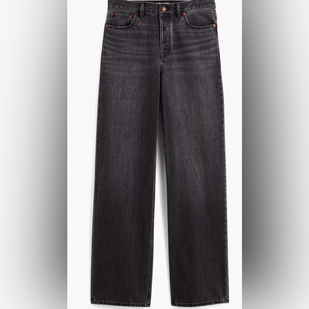 Madewell Low Slung Baggy Jeans (Kingswood Wash)